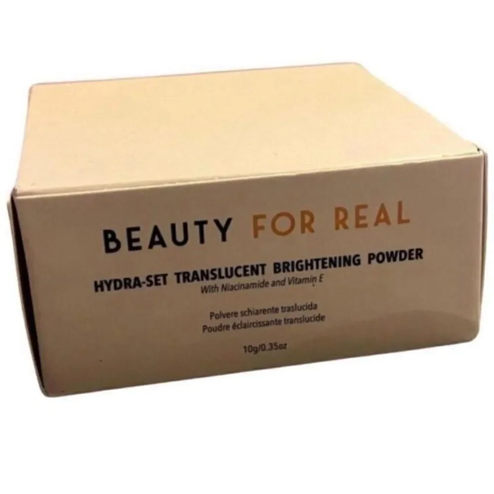 BEAUTY FOR REAL - NWT - Hydra-Set Translucent Brightening Powder in “Brighten”